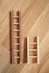 short and long ladder