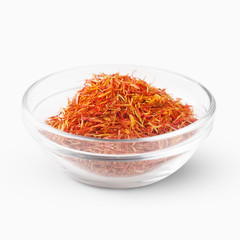 Saffron threads bowl