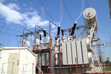Fototapeta na wymiar electrical power station