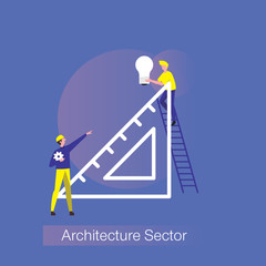 Architecture Sector concept