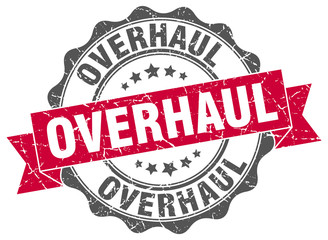 Fototapeta premium overhaul stamp. sign. seal