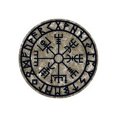 Vegvisir Viking Compass Rune