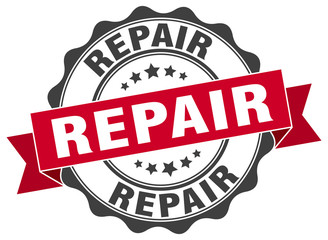 Obraz premium repair stamp. sign. seal