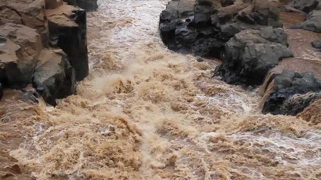 River in Kenya Powerful shot of Wild River in Kenya