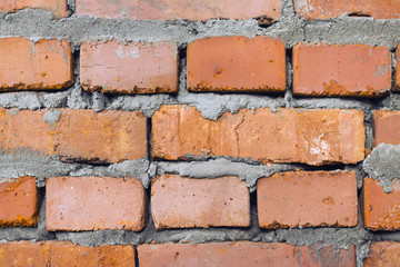 Obraz premium fresh brickwork wall decor