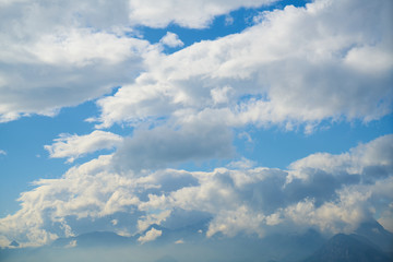 Fototapeta na wymiar Sky and clouds background