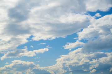 Sky and clouds background