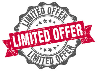 Obraz premium limited offer stamp. sign. seal