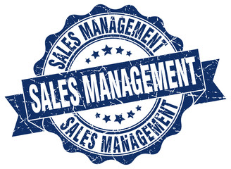 sales management stamp. sign. seal