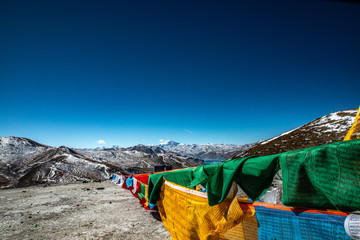 blue sky in Tibet