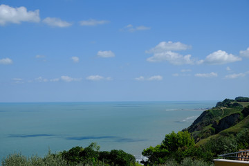 Fototapeta premium sea and coasts of the Adriatic Sea