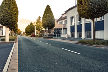 Street of an european town