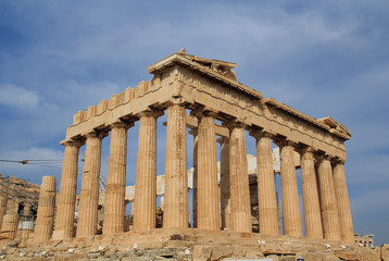 Fototapeta premium Partenon na Akropolu w Atenach, Grecja