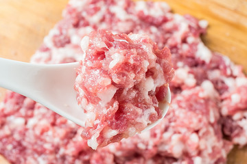 Super appetite of fresh pork puree / meat filling