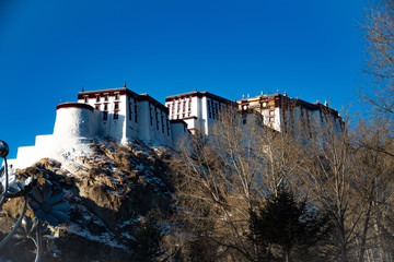 Potara castle in Tibet