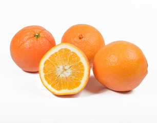 orange with half