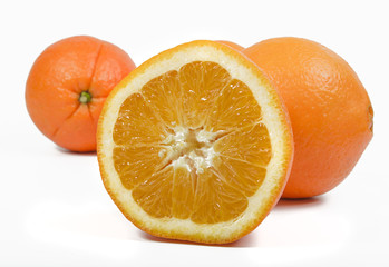orange with half