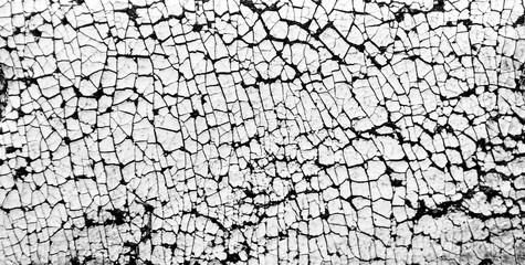 Old cracked white leather texture background