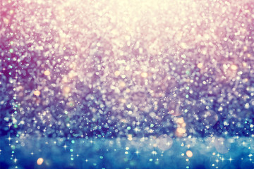 Beautiful abstract shiny light and glitter background