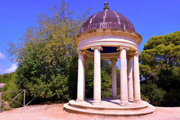 botanical garden of Donnafugata castle, Ragusa, Sicily, Italy