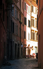 Fototapeta na wymiar Roman alley