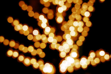Bokeh Gold
