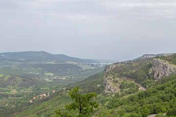 Ausblick vom Wehrturm in Podpeč