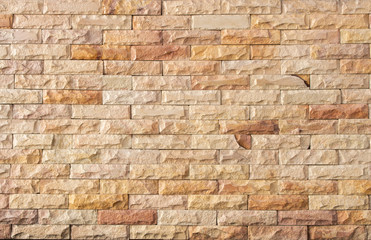 Naklejki  brown Slate Marble Split Face Mosaic  pattern and background