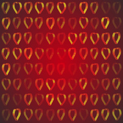 background happy Valentine's day. Many hearts