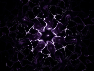 surreal futuristic digital 3d design art abstract background fractal illustration for meditation and decoration wallpaper