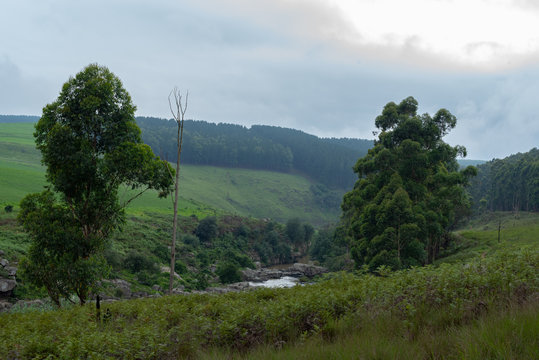 The Karkloof River With Surrounding Land.