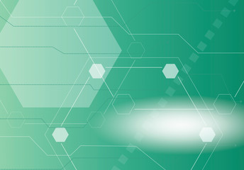 Abstract technology modern industrial web header banner 