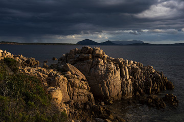 Sardegna, Costa Smeralda - tramonto autunnale