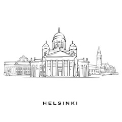 Helsinki Finland famous architecture