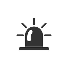 Siren icon flat