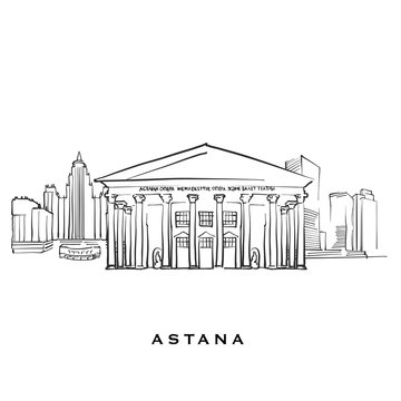 Astana Kazakhstan famous architecture