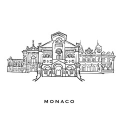 Monaco famous architecture
