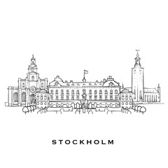 Stockholm Sweden famous architecture