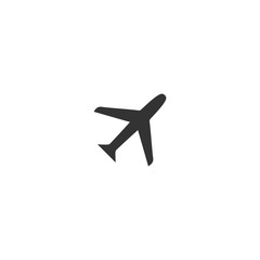 Airplanes icon flat