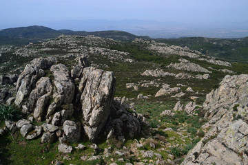 Paesaggio di Monte Eccas