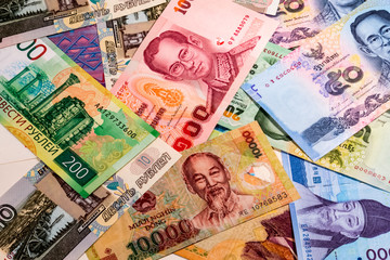 background of banknotes