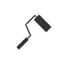 Paint Roller icon flat