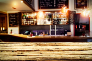 Table background and bar interior 