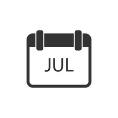 Calendar icon flat