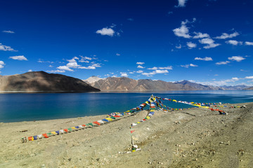Fototapeta na wymiar Pangong lake, Ladakh, India