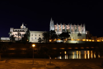 Fototapeta na wymiar Kathedrale von Palma de Mallorca