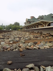 Train Station and Tracks