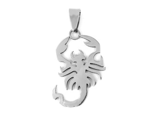 Jewelry Pendant Scorpion. Stainless steel