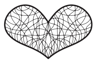 Abstract mandala graphic design decorative elements isolated on color   background for abstract concepts