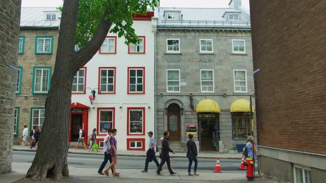 Buildings with stores